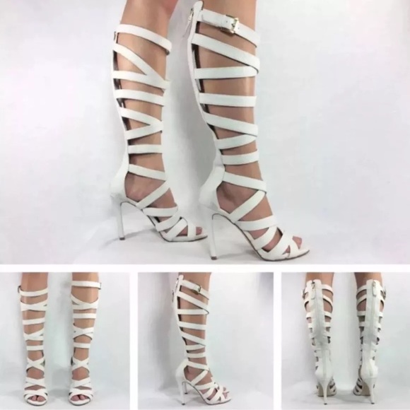 guess gladiator heels